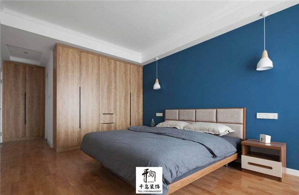 97平米的现代简约卧室装修效果图