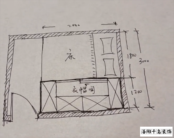 卧室整体布局设计图