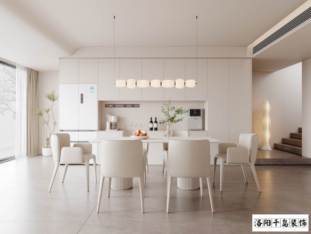 现代简约风餐厅装修案例